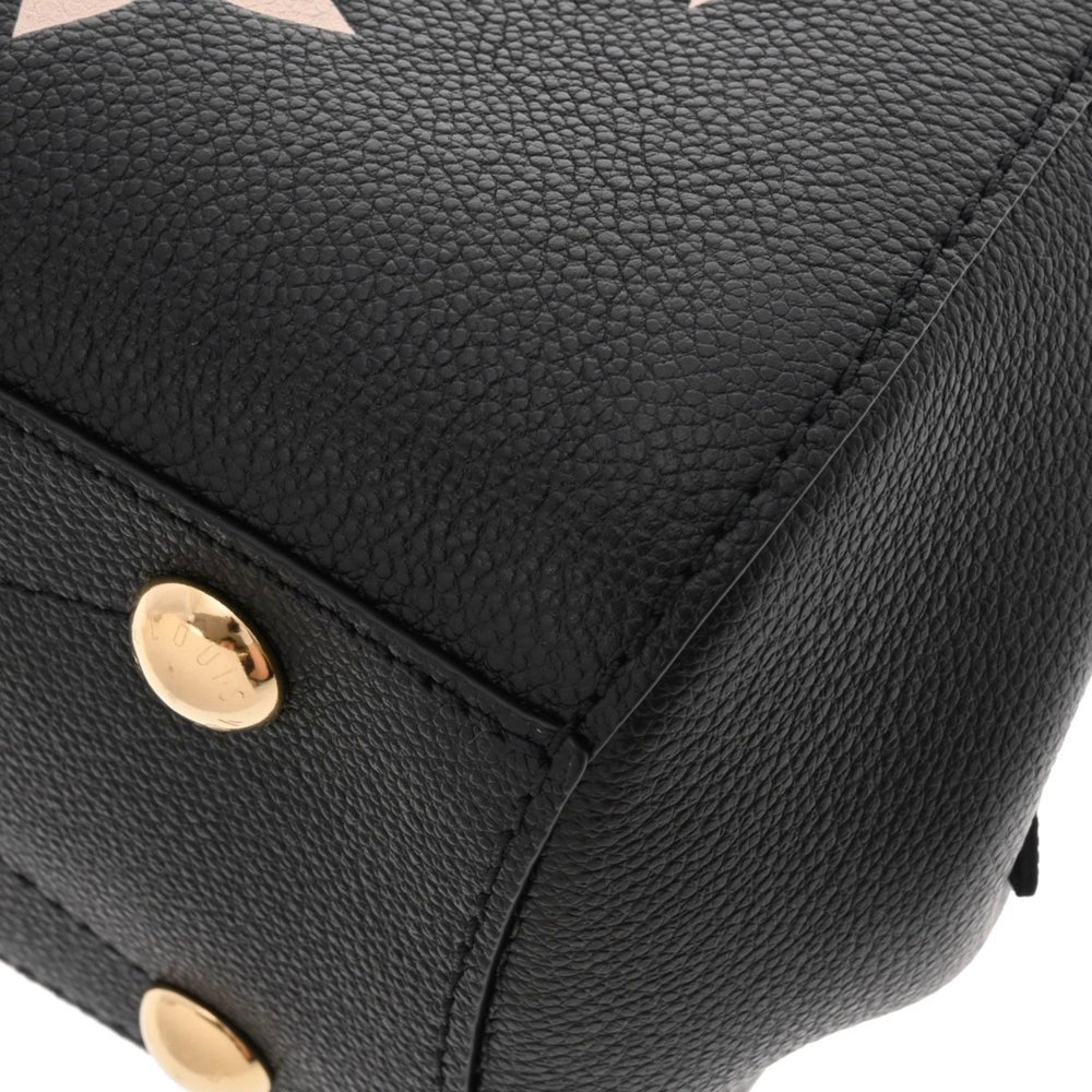 LOUIS VUITTON Louis Vuitton Monogram Emplant Montaigne BB Noir Beige M45489 W... - Picture 8 of 12